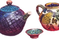 Underglaze St John of God
