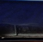 Navy Blue Stoneware Glaze
